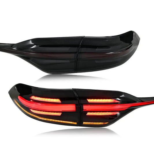 NTXGlow Smoke Red Tail Lights (2020-2024 Toyota Corolla L, LE, SE, XSE, XLE)