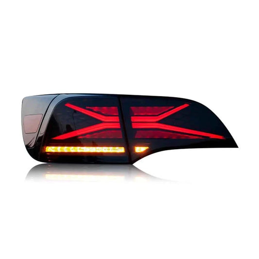 NTXGlow Smoked LED Tail Lights 2017-2022 Tesla Model 3 & Y (X-Men Series Style)