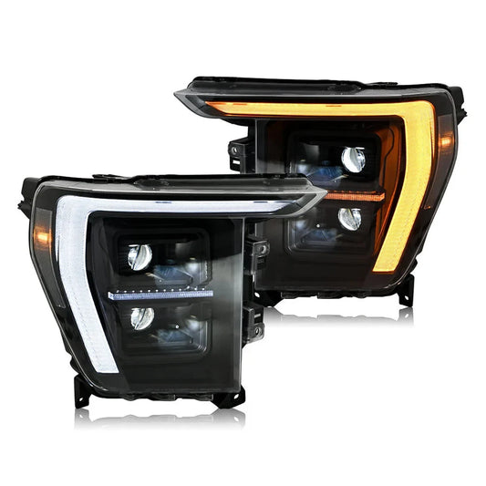 NTXGlow Halogen Version Headlights (2021-2024 Ford F-150 P702 14th Gen)