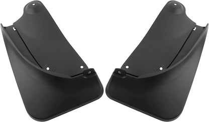 Model S Tesla Mud Flaps Splash Guards Winter Vehicle Protection No Holes 4 Pcs 2016-2021