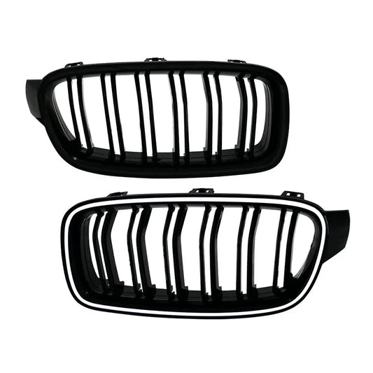 NTXGlow White Grille Lights (2013-2018 BMW 3-Series F30, F35 M3)