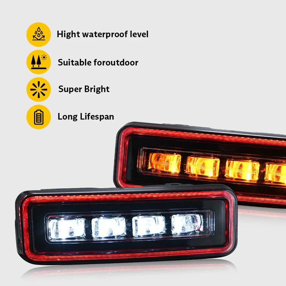 NTXGlow LED Bumper Brake Tail Lights (2020-2025 Land Rover Defender)