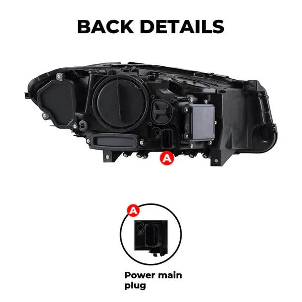 NTXGlow LED Headlights (2010-2019 BMW 5-Series F10)