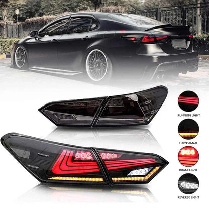 NTXGlow LED Tail Lights (2018-2024 Toyota Camry SE, XSE, LE)