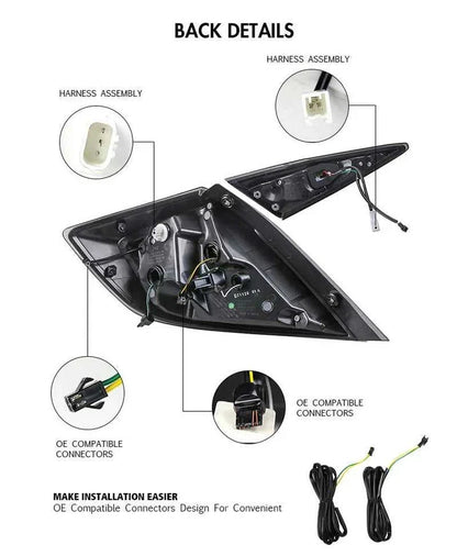 NTXGlow Clear LED Tail Lights (2016-2021 Honda Civic)