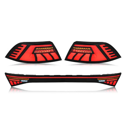 NTXGlow Red LED Tail Lights with Trunk Lamp (2023-2025 Honda Accord 11th Gen)