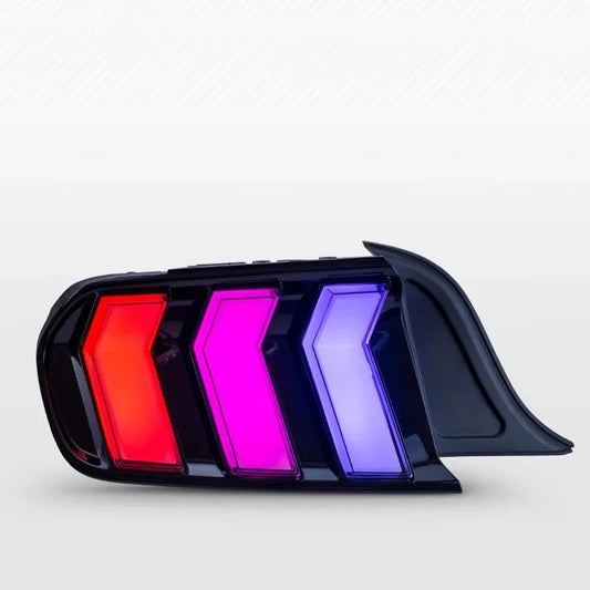 NTXGlow Smoked RGB LED Tail Lights (2015-2023 Ford Mustang)