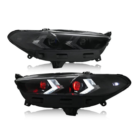 NTXGlow Demon Eye Halogen Headlights (2013-2016 Ford Fusion & Mondeo)
