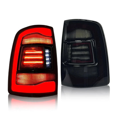 NTXGlow Smoked LED Tail Lights (2009-18 Dodge RAM 1500 & 2013-18 RAM 2500)