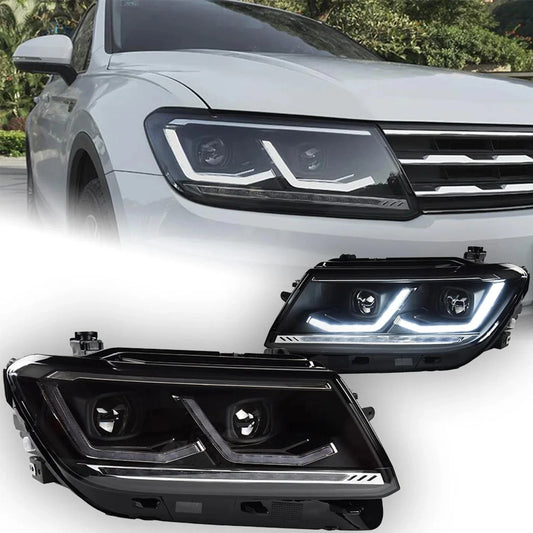 NTXGlow Start-UP Animation LED Headlights (2017-2021 Volkswagen Tiguan)