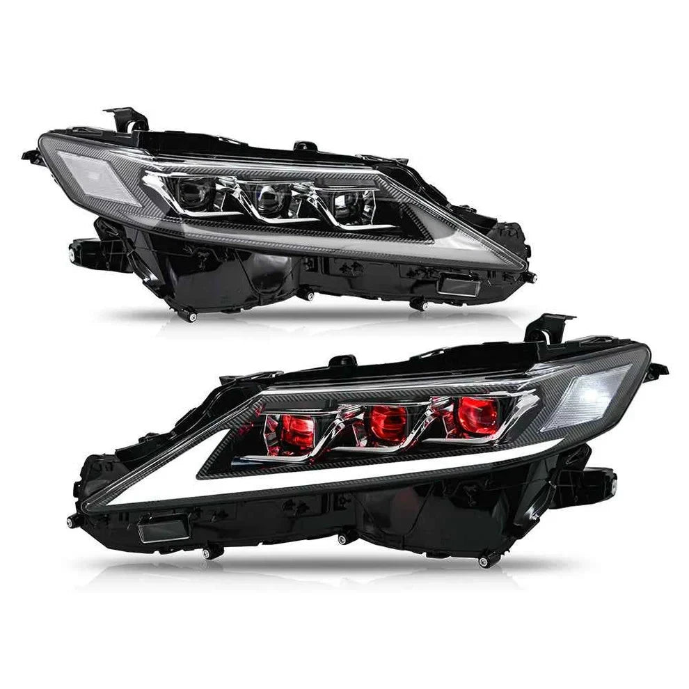 NTXGlow Carbon Fiber LED Headlights (2018-2024 Toyota Camry 8th Gen)