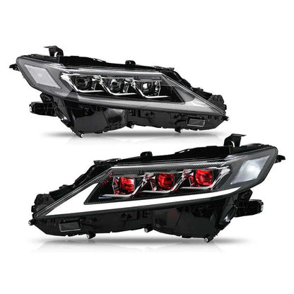 NTXGlow Carbon Fiber LED Headlights (2018-2024 Toyota Camry 8th Gen)