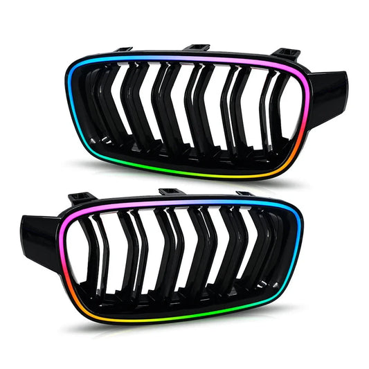 NTXGlow Modified RGB Grille Lights (2013-2018 BMW 3-Series F30, F35)