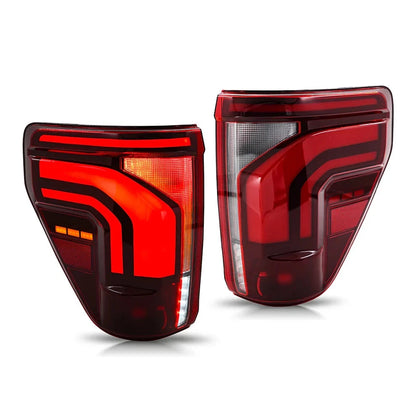 NTXGlow Red LED Tail Lights (2020-2025 Ford F-150)