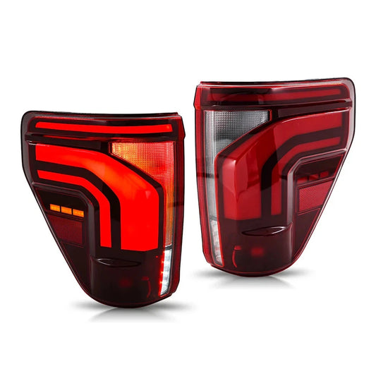 NTXGlow Red LED Tail Lights (2020-2025 Ford F-150)