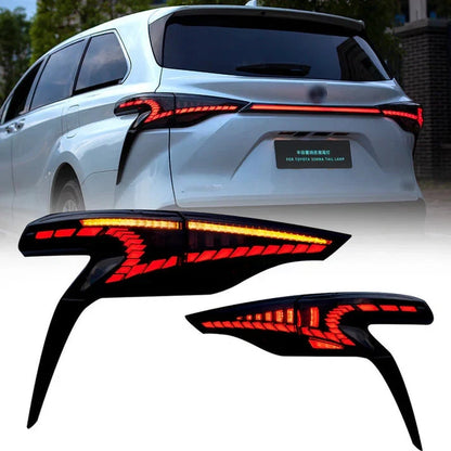 NTXGlow LED Tail Lights & Middle Lamp (2020-2023 Toyota Sienna)