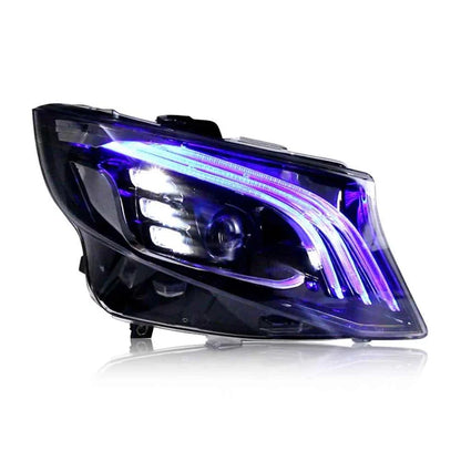 NTXGlow Halogen LED Headlights (2017-22 Mercedes-Benz V-Class Metris/Vito)