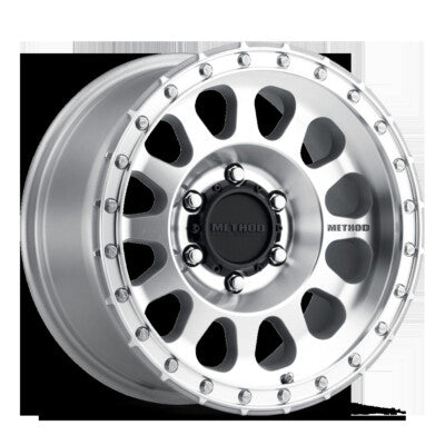 Method MR315 17x8.5 0mm Offset 6x135 87mm CB Machined Wheel - Gloss Black Lip