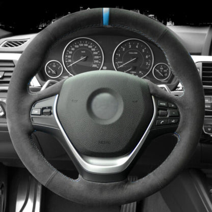 BMW F-Series Alcantara Suede Steering Wheel Cover Non-M sport DIY (Plain)