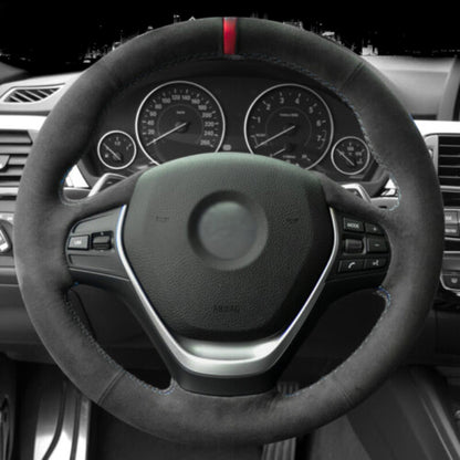 BMW F-Series Alcantara Suede Steering Wheel Cover Non-M sport DIY (Plain)