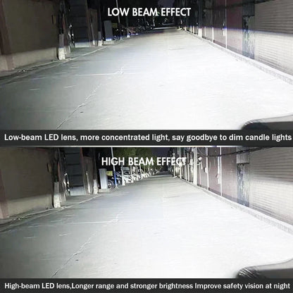 NTXGlow Triple Beams LED Headlights (2010-2011 Toyota Camry)
