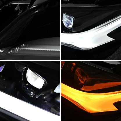 NTXGlow Clear LED Headlights (2019-2022 Toyota Avalon)