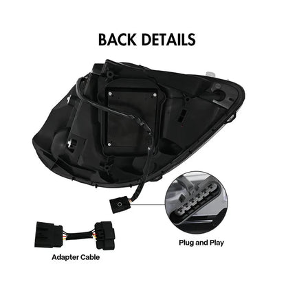 NTXGlow LED Headlights (2005-2013 Chevrolet Corvette C6)