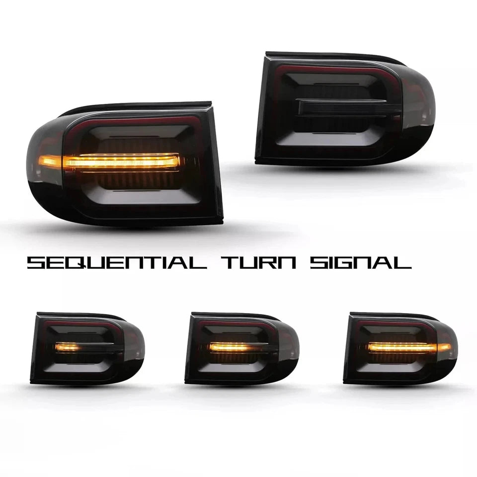 NTXGlow Smoked LED Tail Lights (2007-2021 Toyota FJ Cruiser)
