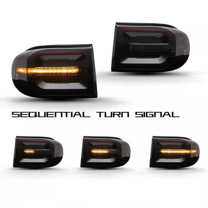 NTXGlow Smoked LED Tail Lights (2007-2021 Toyota FJ Cruiser)