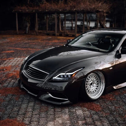 NTXGlow LED Tube Projector Headlights (2008-2015 Infiniti G37 & Q60 Coupe)