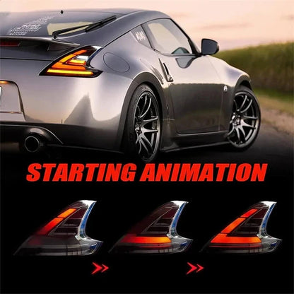 NTXGlow Smoked LED Tail Lights (2009-2020 Nissan 370Z)