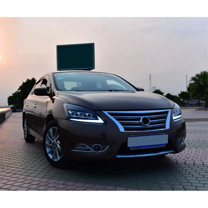 NTXGlow LED Headlights 2012-2015 Nissan Sylphy (A Touch of Blue)
