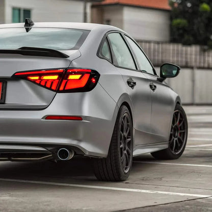 NTXGlow Smoked Red LED Tail Lights (2022-2025 Honda Civic 11th Gen)