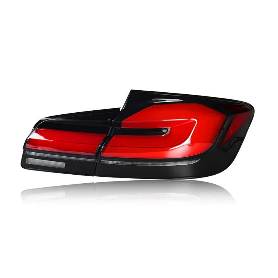 NTXGlow Red LED Tail Lights (2011-2017 BMW 5-Series F10, F18)