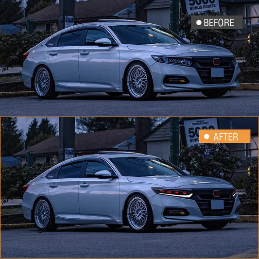NTXGlow Demon Eye LED Headlights (2018-2022 Honda Accord LX, EX, EXL, Sport, SE)