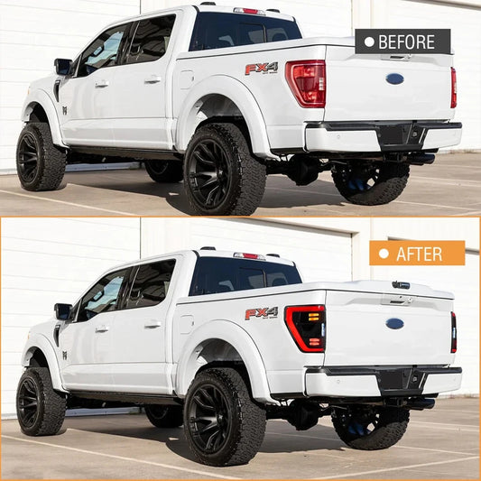 NTXGlow LED Tail Lights (2022-2024 Ford F-150 XL, STX)