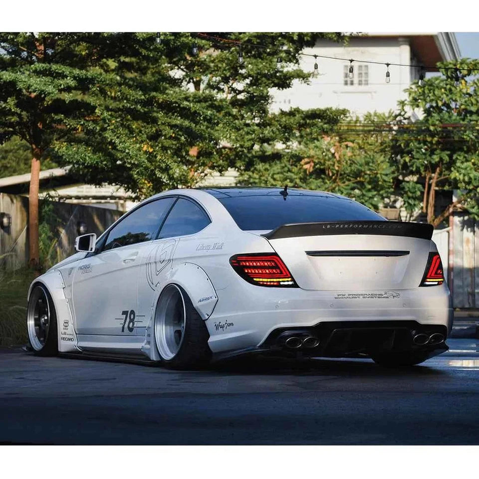 NTXGlow LED Tail Lights (2007-2014 Mercedes-BENZ W204 C180 C200 C260 C300)