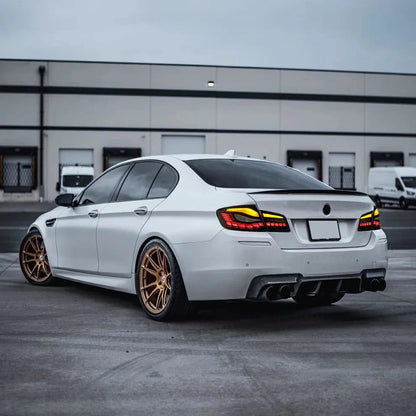 NTXGlow Red LED GTS Tail Lights (2011-2017 BMW 5-Series F10 F18 M5)