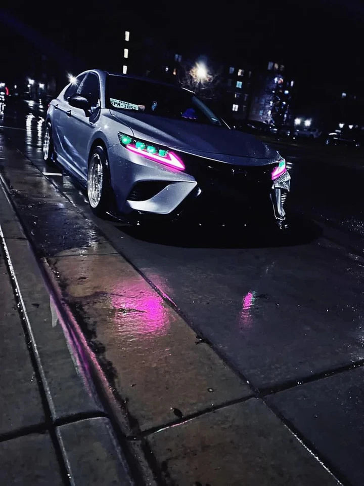 NTXGlow RGB Headlights (2018-2024 Toyota Camry LE, SE, XLE, XSE, TRD)
