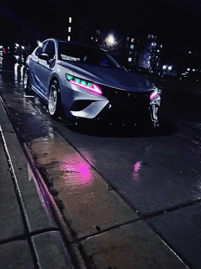 NTXGlow RGB Headlights (2018-2024 Toyota Camry LE, SE, XLE, XSE, TRD)