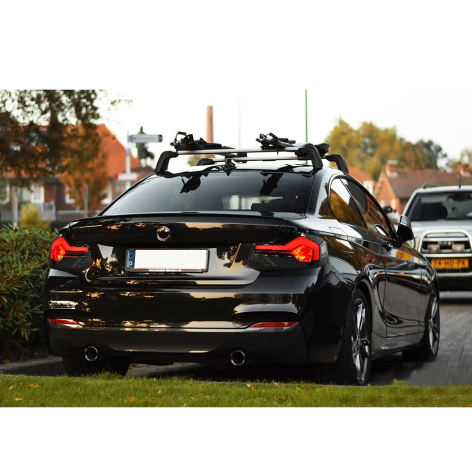 NTXGlow Smoke Red LED GTS Tail Lights (2014-2021 BMW 2-Series F22, F23, F87 M2)