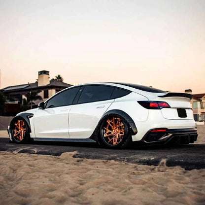 NTXGlow Smoked LED Tail Lights 2017-2022 Tesla Model 3 & Y (X-Men Series Style)