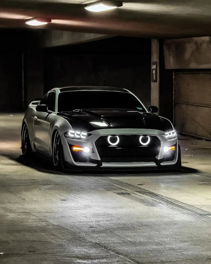 NTXGlow Triple Beam LED Headlights (2018-2023 Ford Mustang S650)