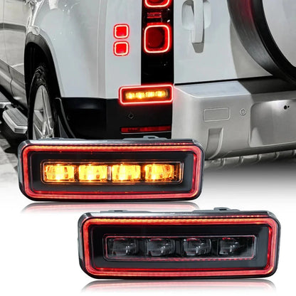 NTXGlow LED Bumper Brake Tail Lights (2020-2025 Land Rover Defender)