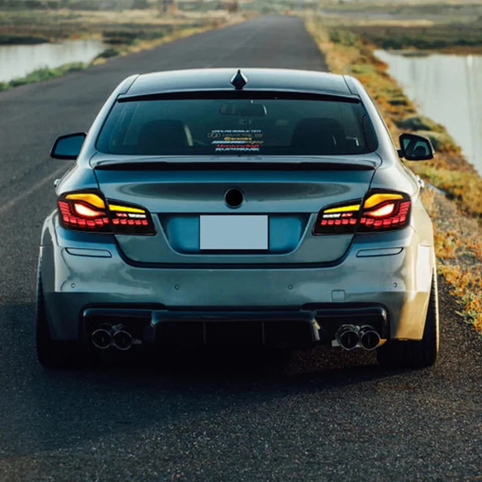 NTXGlow Smoked LED GTS Tail Lights (2011-2017 BMW 5-Series F10 F18 M5)