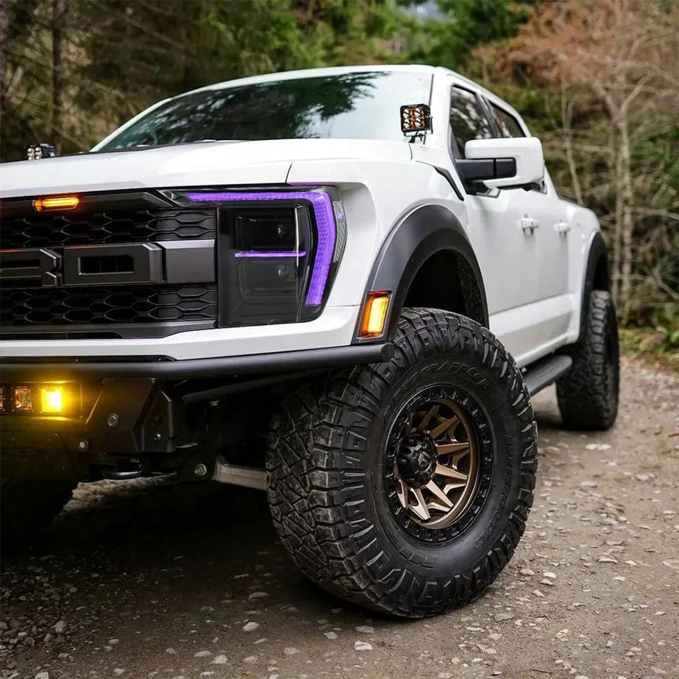 NTXGlow Mid-Range LED Version RGB Headlights (2021-24 Ford F-150 P702 14th Gen)