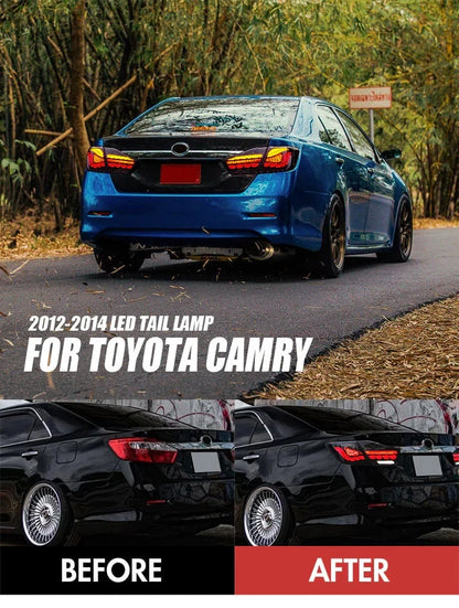 NTXGlow Smoked LED Tail Lights (2012-2014 Toyota Camry)