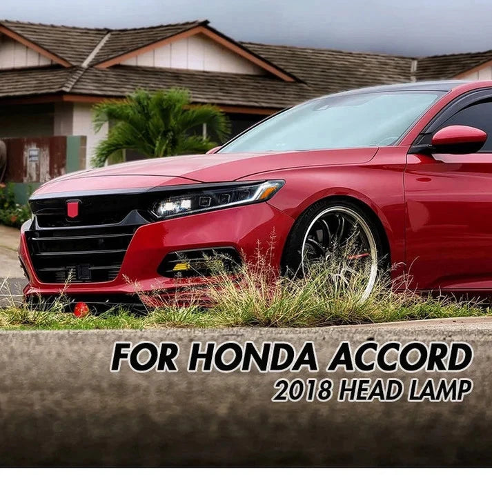 NTXGlow LED Headlights with DRL Sequential Turn Signal (2018-2021 Honda Accord)