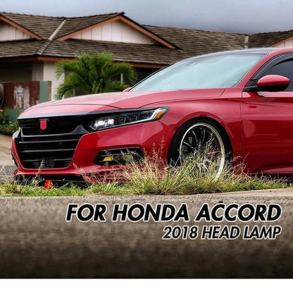NTXGlow LED Headlights with DRL Sequential Turn Signal (2018-2021 Honda Accord)