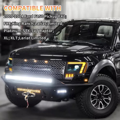 NTXGlow LED Headlights (2009-2014 Ford F-150)
